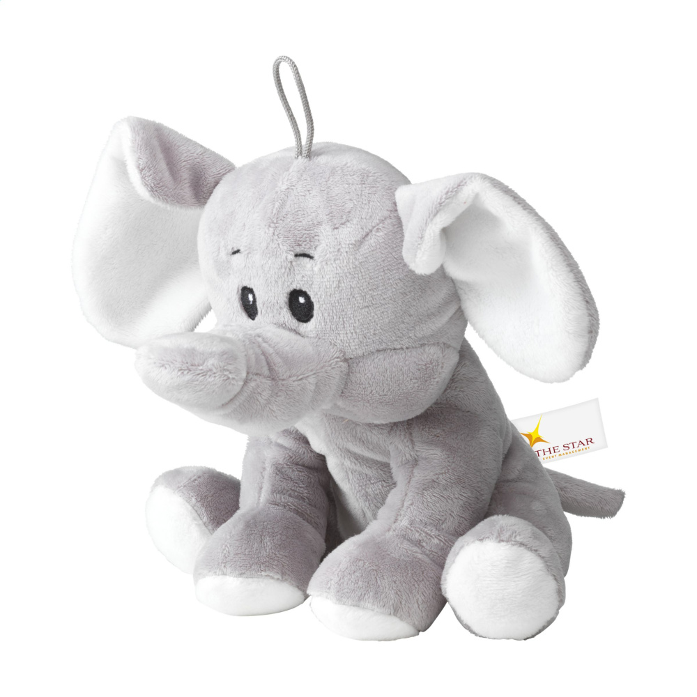 Logotrade promotional item image of: Olly plush elephant cuddly toy