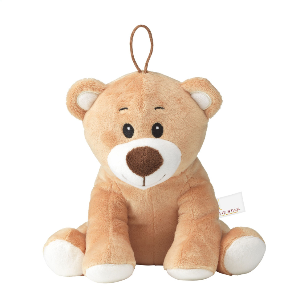 Logo trade promotional merchandise picture of: Thom plush bear cuddle toy