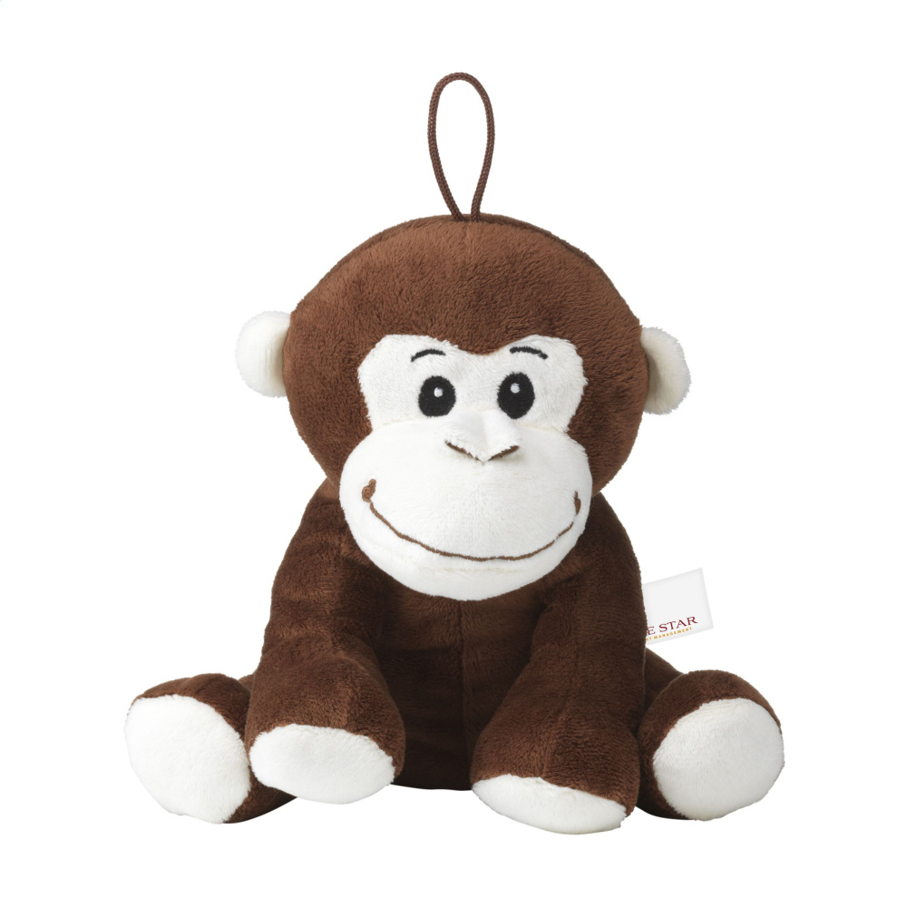 Logo trade promotional merchandise photo of: Moki plush ape cuddle toy