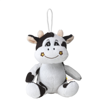 Logo trade business gifts image of: Animal Friend Cow cuddle toy