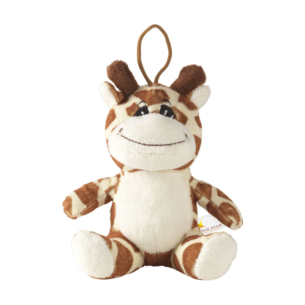 Logotrade business gift image of: Animal Friend Giraffe cuddle toy