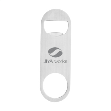 Logo trade business gifts image of: CrownTop Metal Opener Metal