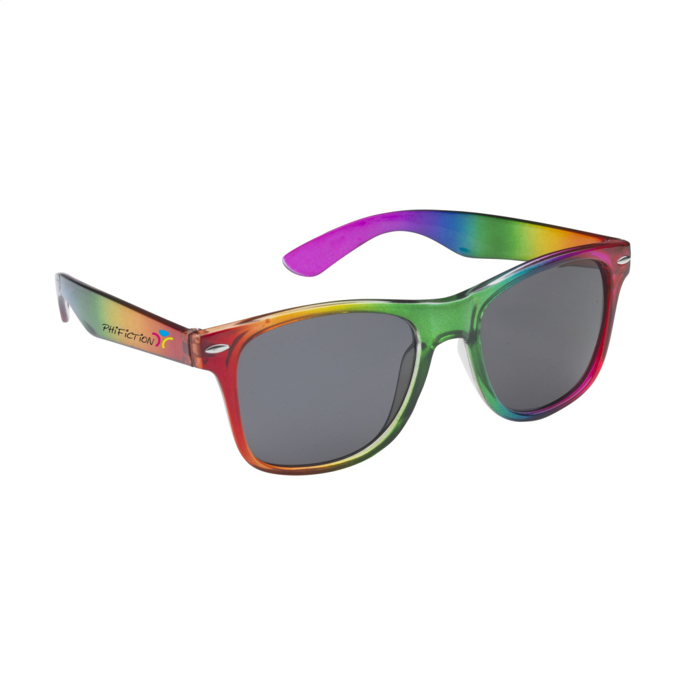 Logo trade advertising products image of: Rainbow sunglasses