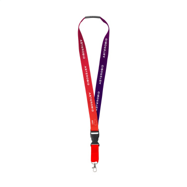 Logotrade promotional product picture of: Lanyard Promo Complete Sublimation RPET 2 cm keycord