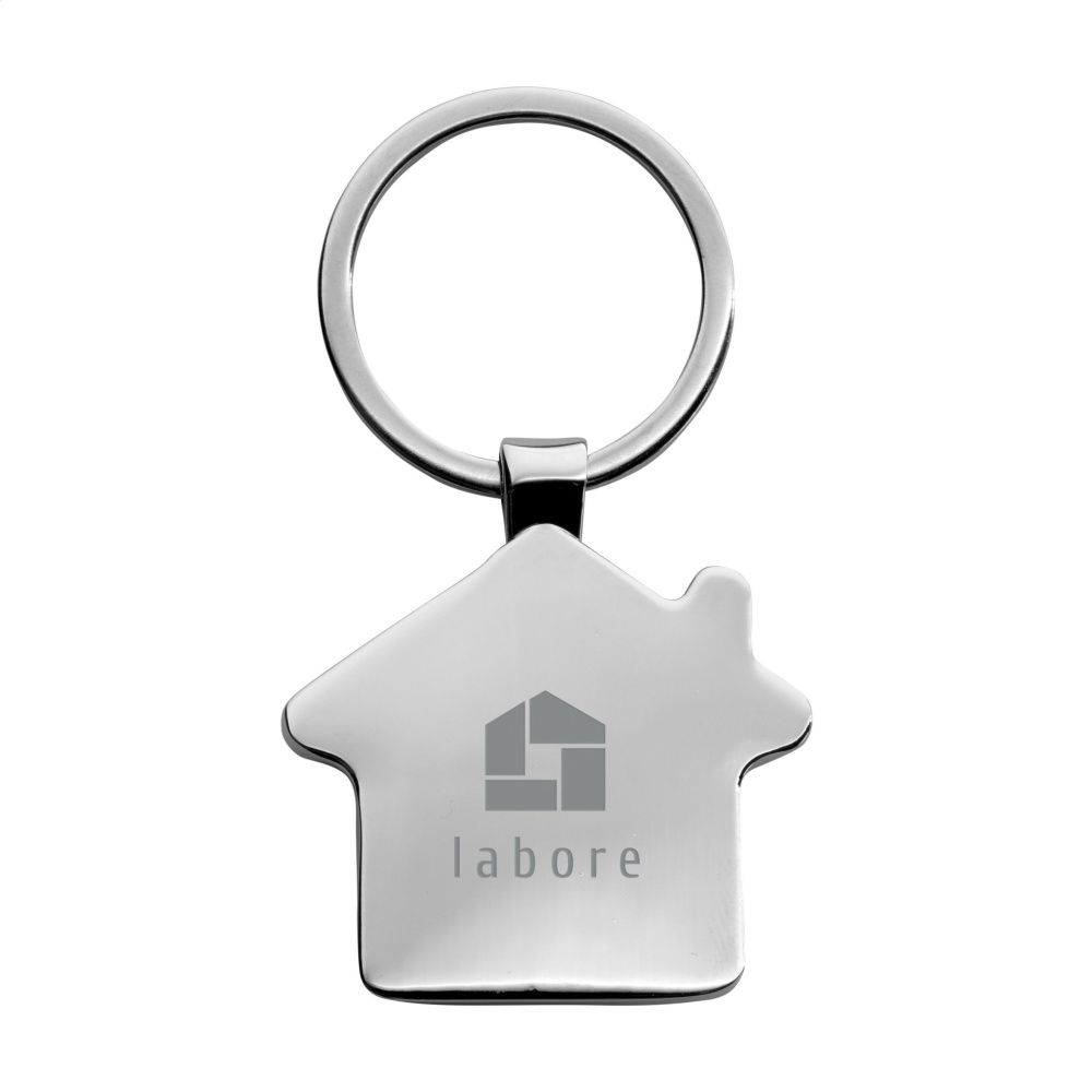 Logotrade corporate gift image of: Casa bamboo keyring