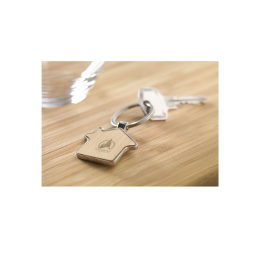 Logo trade promotional merchandise image of: Casa bamboo keyring