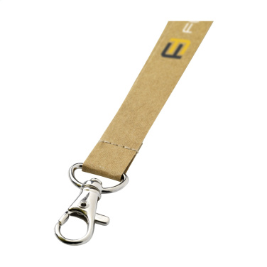 Logo trade corporate gifts picture of: Lanyard Paper 1,5 cm keycord