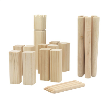 Logo trade promotional gifts image of: Kingdom Kubb Outdoor Game