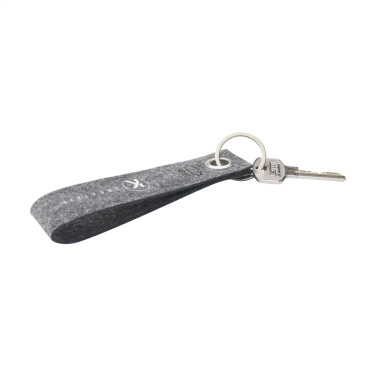 Logotrade promotional merchandise picture of: GRS RPET Felt Keyring