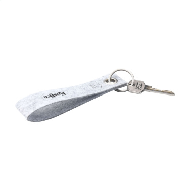 Logo trade promotional giveaways image of: GRS RPET Felt Keyring