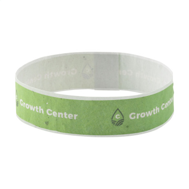 Logotrade promotional giveaway picture of: Seed Paper Festival Wristband