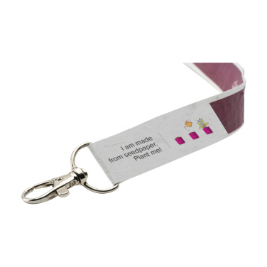 Logotrade advertising products photo of: Seed Paper Lanyard 2 cm