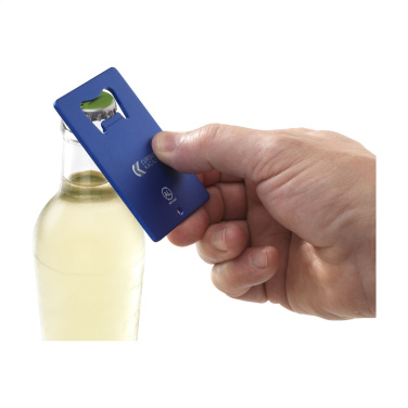 Logotrade promotional item image of: Carta Opener Recycled Alu bottle opener