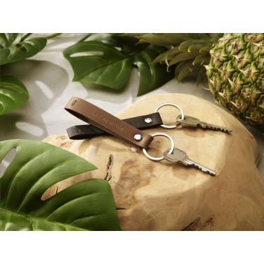 Logotrade promotional merchandise picture of: Vegan Pineapple Leather Keyring