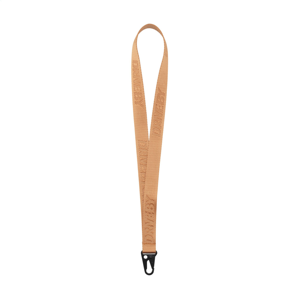 Logotrade promotional item image of: Lanyard Deep Woven 25 mm keycord