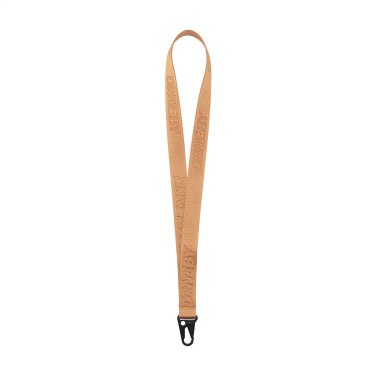 Logo trade promotional giveaway photo of: Lanyard Deep Woven 25 mm keycord