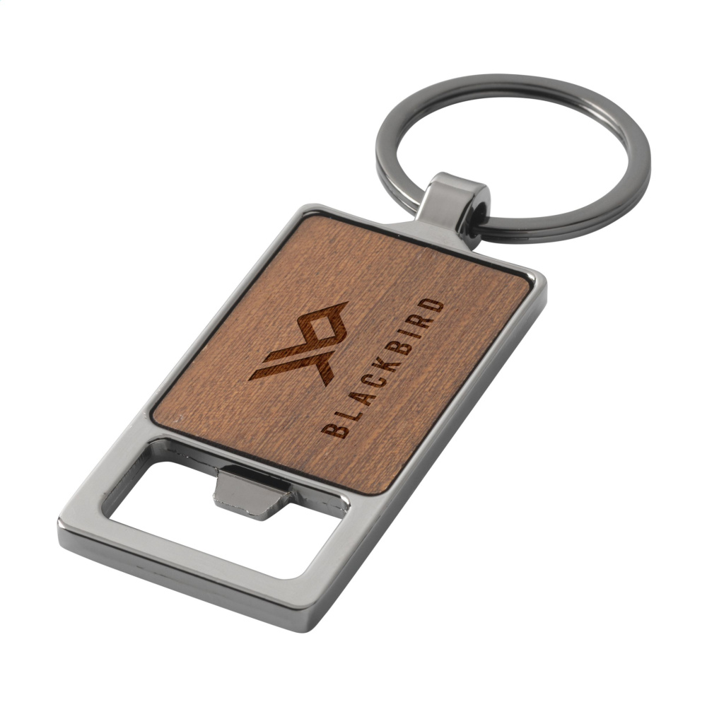 Logotrade promotional product image of: Sammy bottle opener / keyring