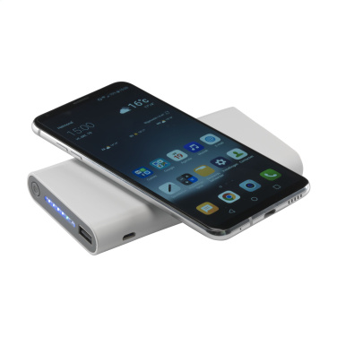 Logo trade corporate gift photo of: Wireless Powerbank 8000 C wireless charger