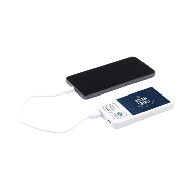 Logo trade promotional merchandise image of: Solar RCS Powerbank 4000 power charger