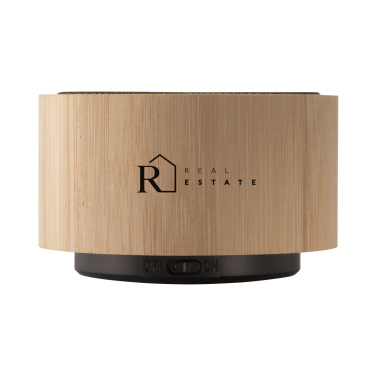 Logotrade promotional merchandise photo of: Wave Bamboo Wireless Speaker