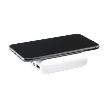 Logotrade promotional merchandise photo of: PocketPower 10000 Wireless Powerbank wireless charger