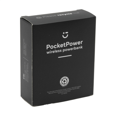 Logotrade promotional product image of: PocketPower 10000 Wireless Powerbank wireless charger