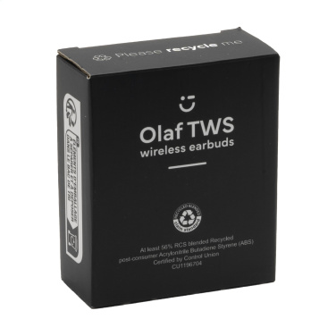 Logotrade promotional items photo of: Olaf RCS TWS Wireless Earbuds