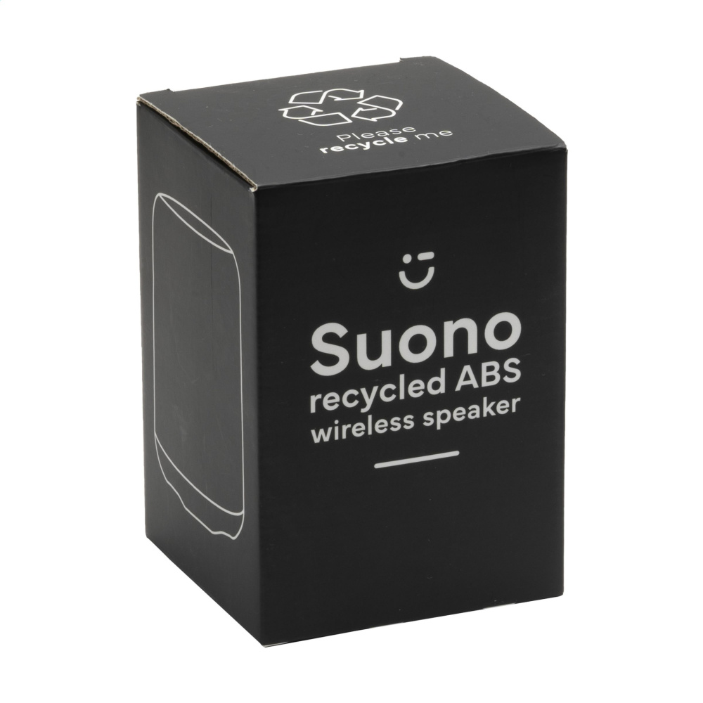 Logo trade advertising product photo of: Suono RCS Recycled ABS Wireless Speaker