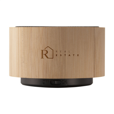 Logotrade promotional products photo of: Wave Bamboo Wireless Speaker