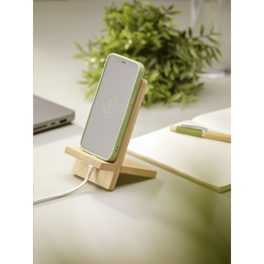 Logotrade advertising product image of: Miyo Bamboo Phone Stand