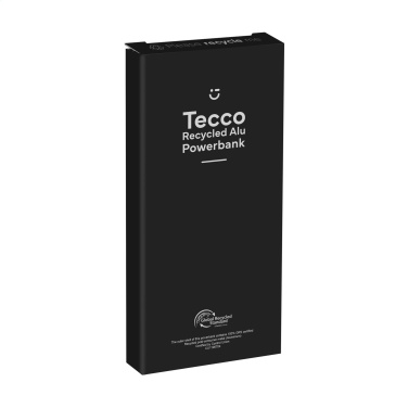 Logo trade promotional items image of: Tecco GRS Recycled Alu Powerbank 5000 external charger