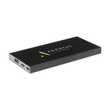 Logo trade corporate gifts picture of: Tecco GRS Recycled Alu Powerbank 5000 external charger