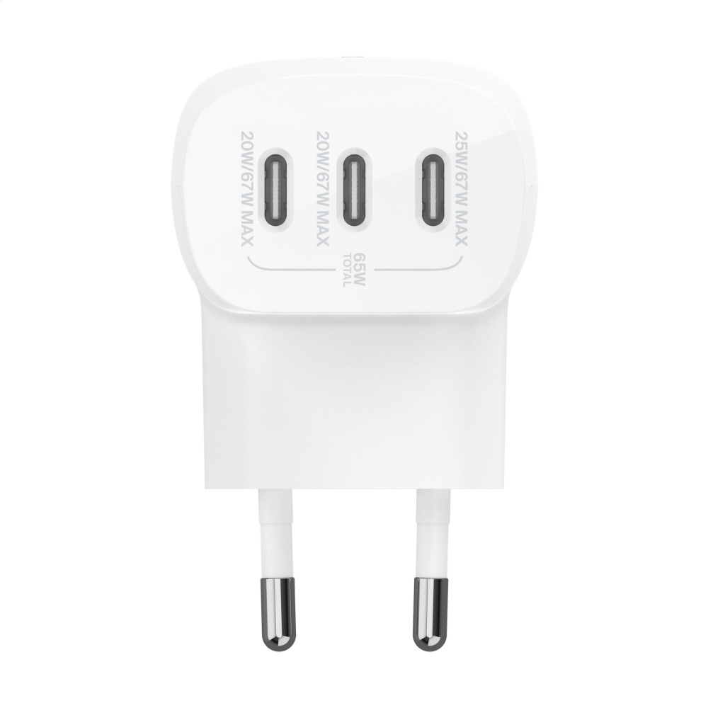 Logotrade promotional gift image of: Belkin BoostCharge 3-Port Wall Charger