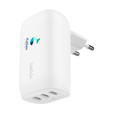 Logo trade promotional products picture of: Belkin BoostCharge 3-Port Wall Charger