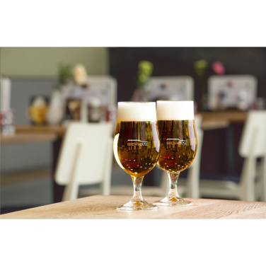 Logo trade promotional merchandise photo of: Munich Beer Glass 370 ml