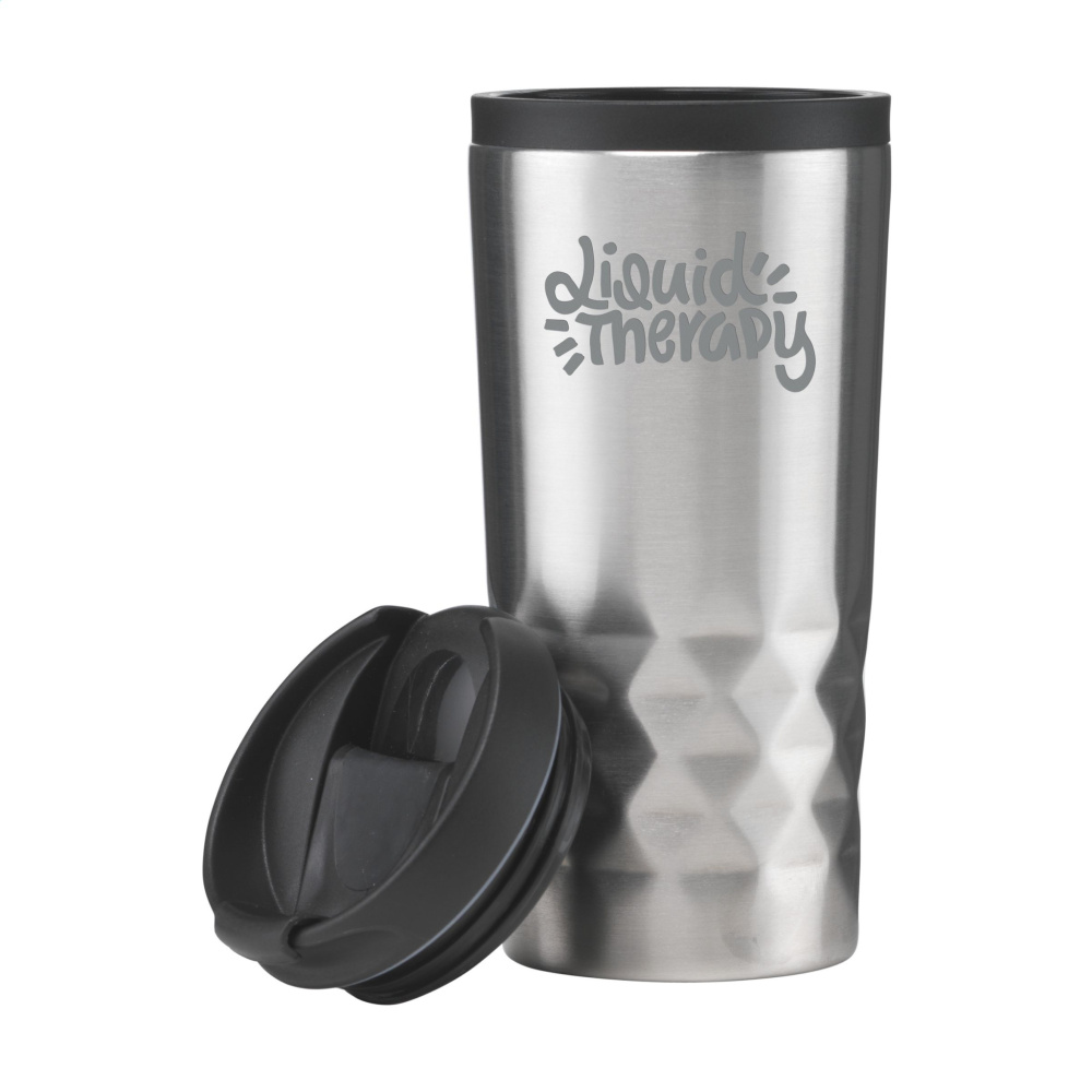 Logo trade promotional merchandise image of: Graphic Mug 300 ml thermo cup