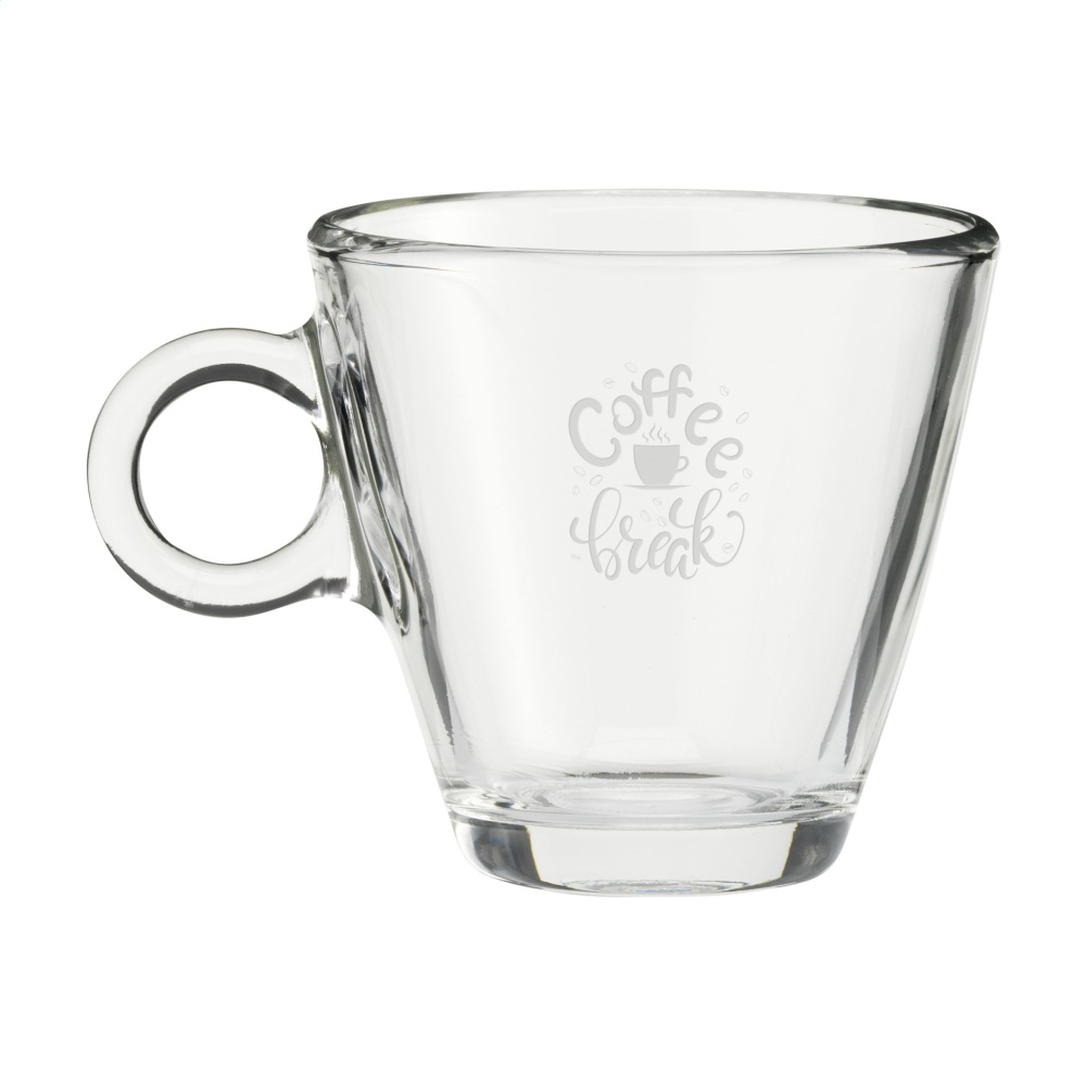 Logo trade promotional products picture of: Lugano Coffee Glass 230 ml