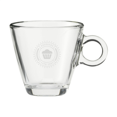 Logo trade promotional merchandise photo of: Lugano Coffee Glass 230 ml