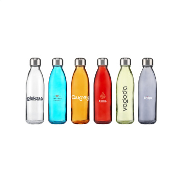 Logotrade promotional item image of: Topflask Glass 650 ml drinking bottle