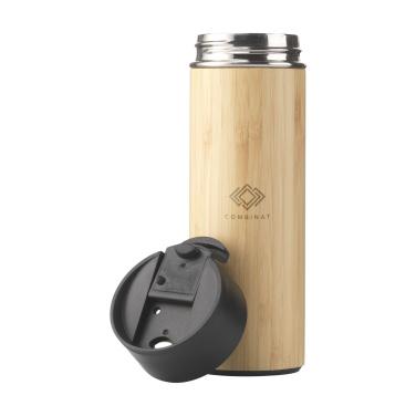 Logotrade promotional product image of: Sakura 360 ml bamboo thermo bottle/thermo cup