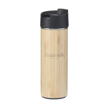 Logotrade promotional products photo of: Sakura 360 ml bamboo thermo bottle/thermo cup