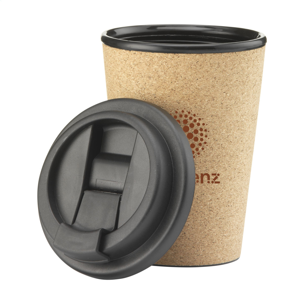 Logotrade advertising product picture of: Attea Cork 350 ml coffee cup