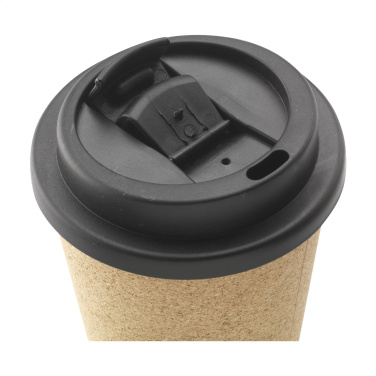 Logo trade promotional merchandise image of: Attea Cork 350 ml coffee cup