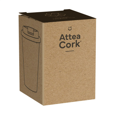 Logotrade promotional item image of: Attea Cork 350 ml coffee cup