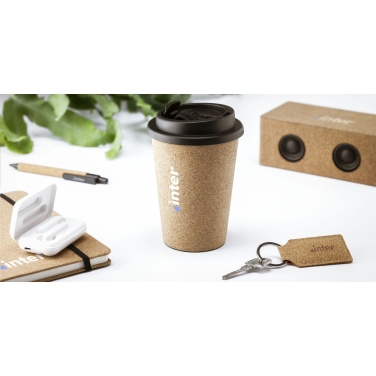 Logotrade promotional product picture of: Attea Cork 350 ml coffee cup