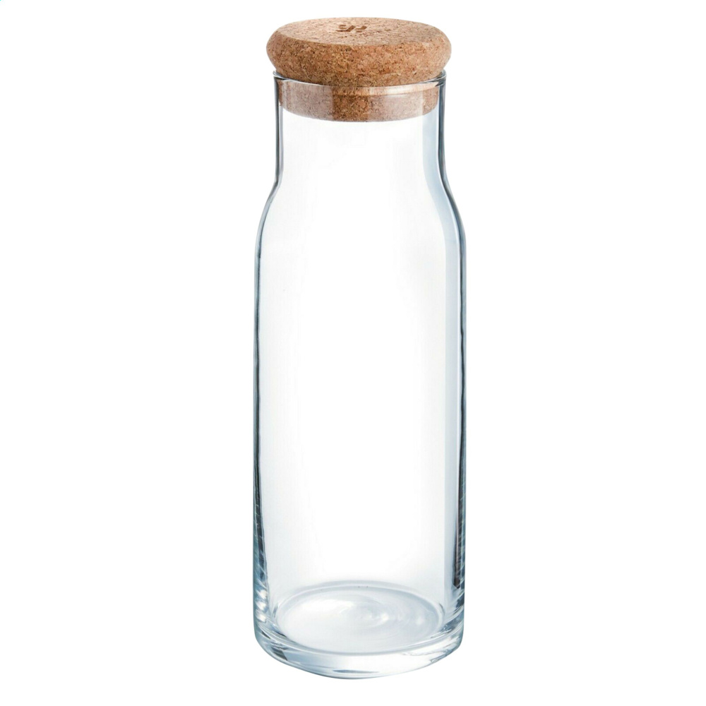 Logotrade business gift image of: Algarve Carafe 1 L with a cork cap