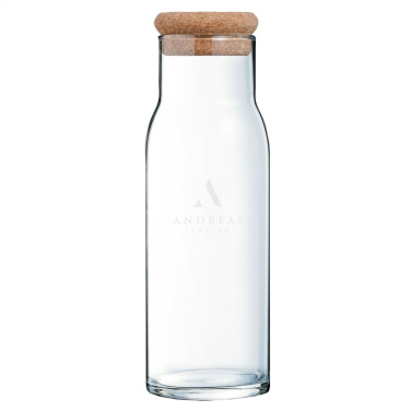 Logo trade advertising product photo of: Algarve Carafe 1 L with a cork cap