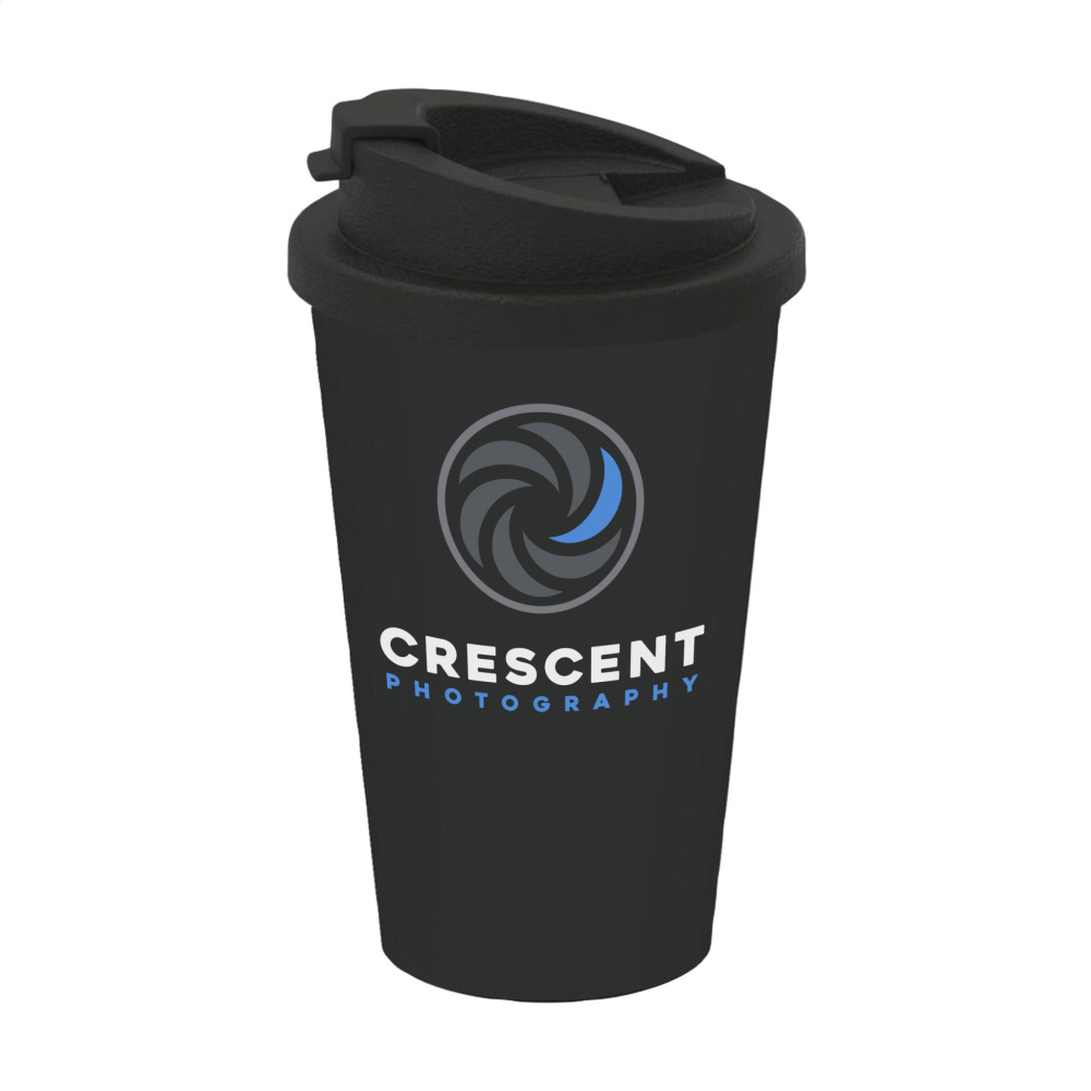 Logo trade promotional item photo of: Coffee Mug Premium Deluxe 350 ml coffee cup