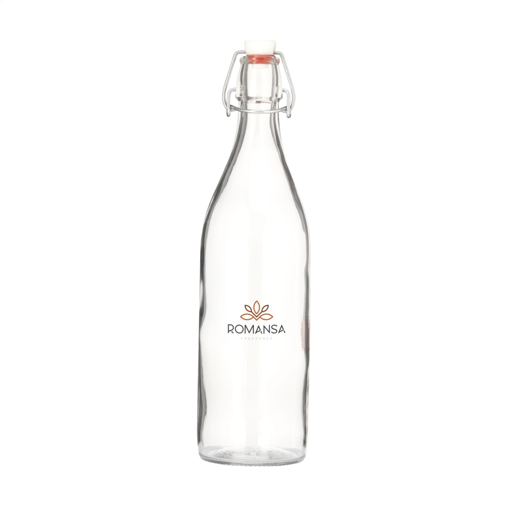 Logo trade promotional merchandise photo of: Vidrio Bottle 1 L water bottle