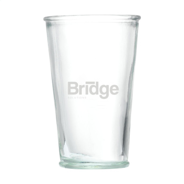 Logo trade promotional items image of: Sevilla Recycled Water glass 300 ml